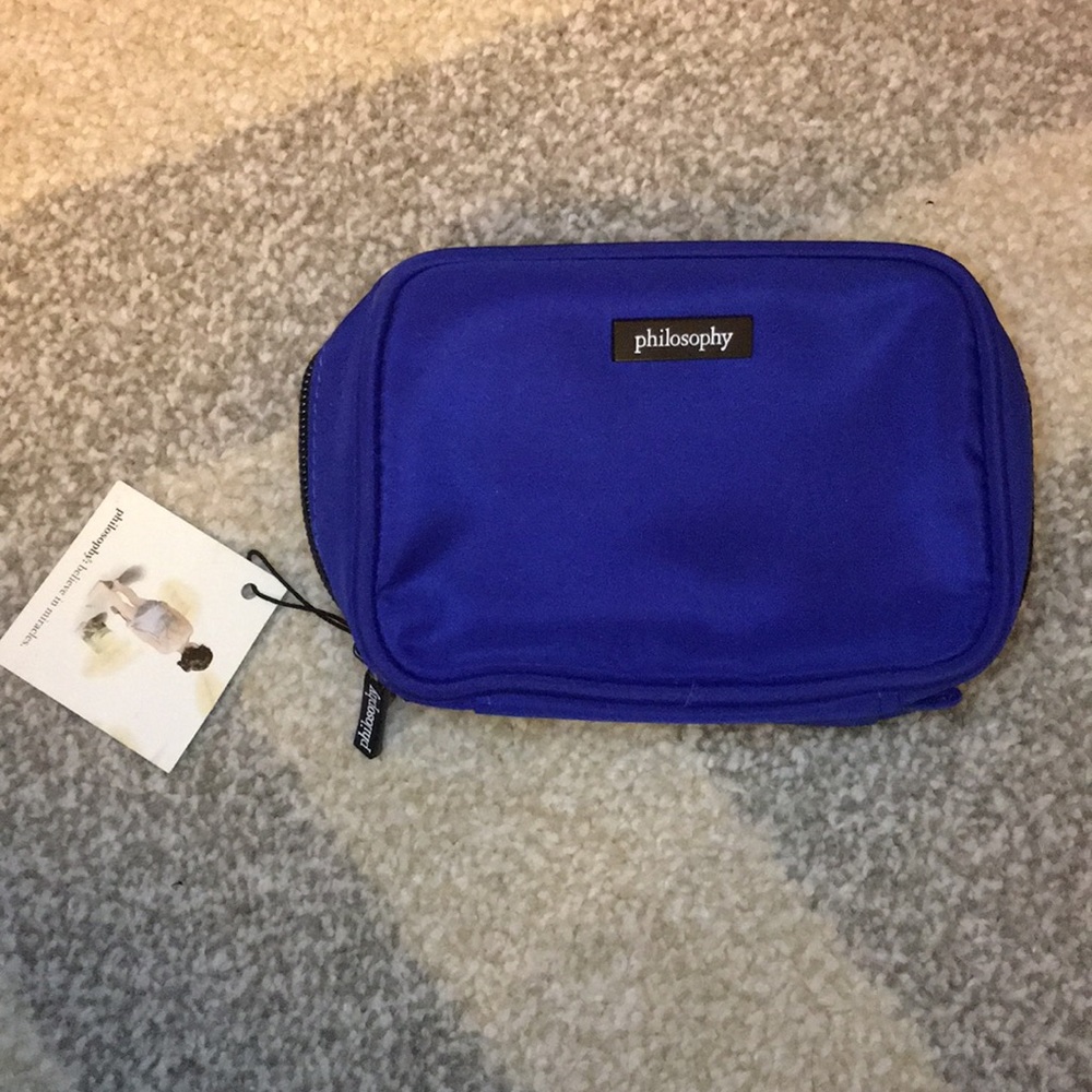 NEW Philosophy Blue Bag